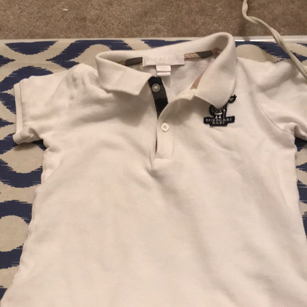 Kids Burberry polo